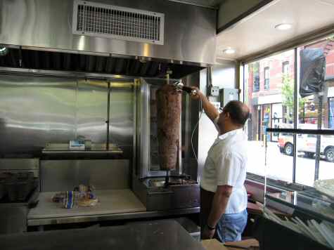 Bereket E.Houston St Grilled Lamb - © DirtCheapNYC.com