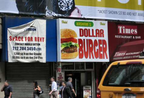 Kashmir Dollar Burger on 8th Ave NYC - © DirtCheapNYC.com