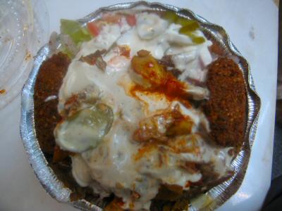 King of Falafel Everything Platter for $7