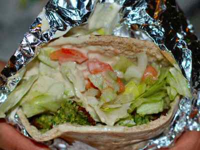 Mamouns Falafel Sandwich St Marks Place