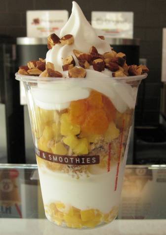 Tropical Parfait at Red Mango NYC