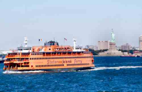 Statue of Liberty from Staten Island Ferry - DirtCheapNYC.com