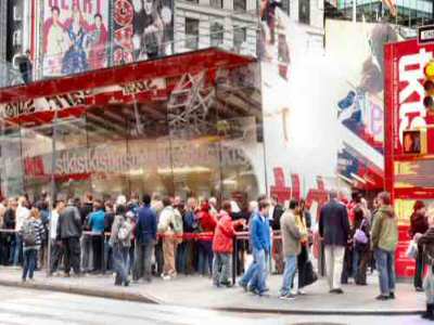 TKTS Broadway Tickets Kiosk in Midtown