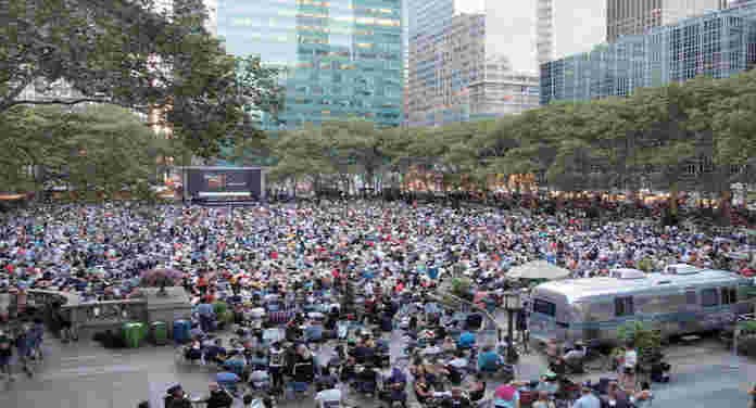 Bryant Park Free Summer Film Festival