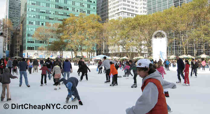 Bryant Park NYC Winter Carnival